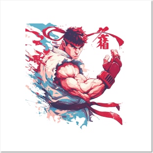 ryu Posters and Art